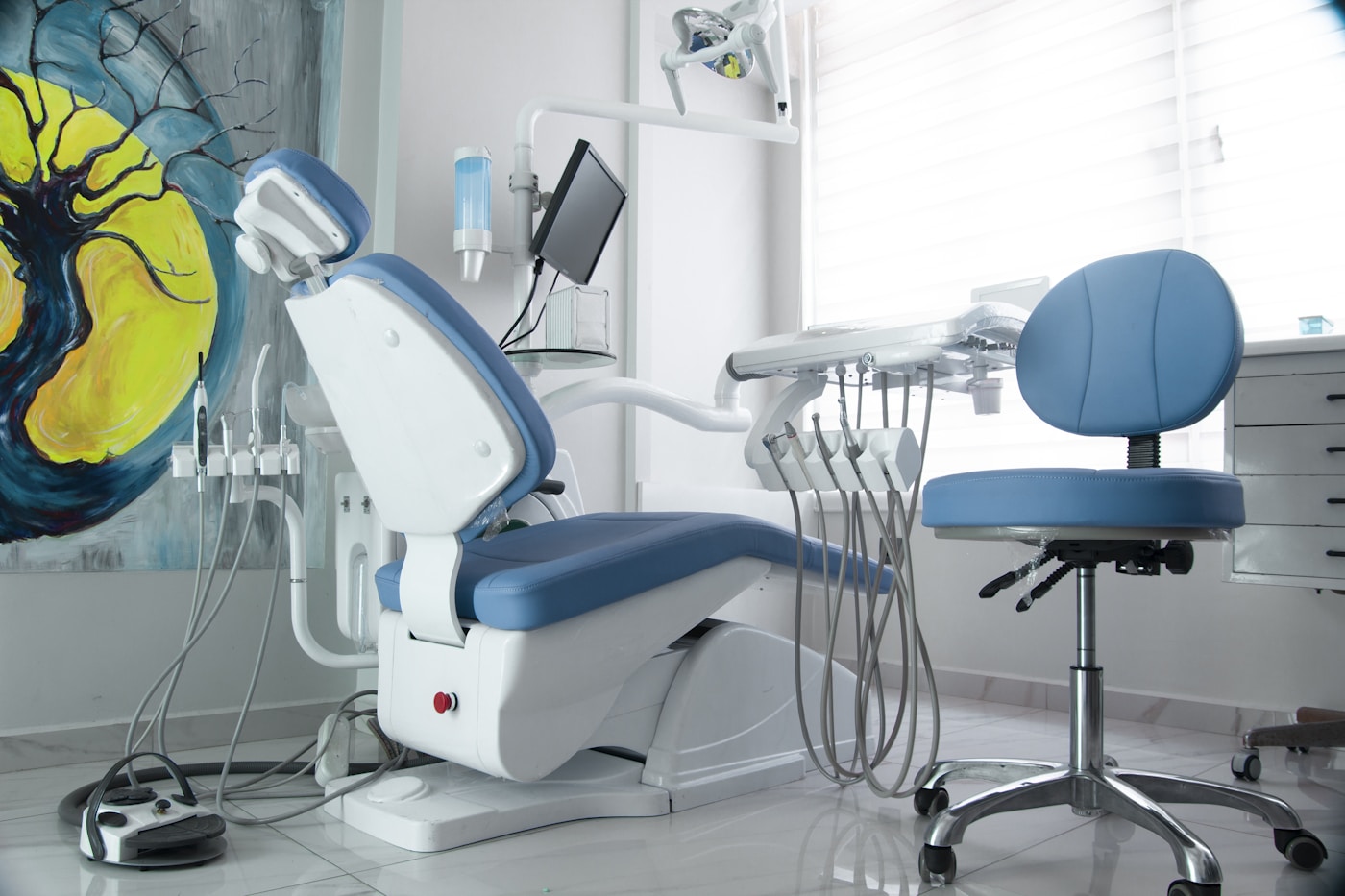 Calm, modern dental practice