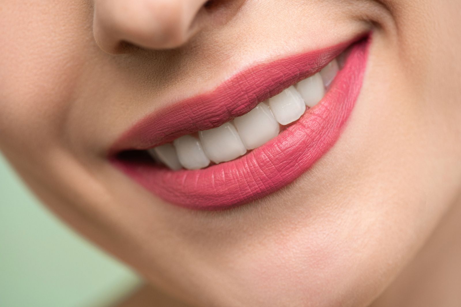 Confident smile with beautifully crafted porcelain veneers
