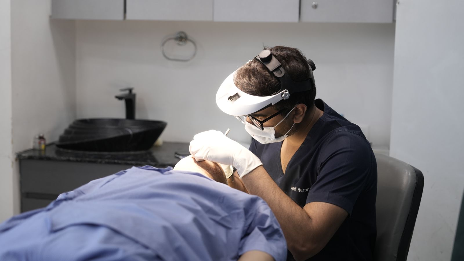 Specialist facial treatment